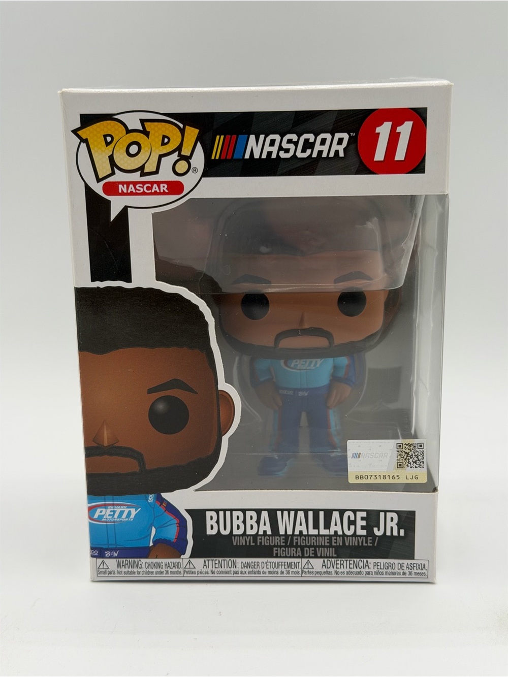 Funko Pop! Vinyl Figure: NASCAR Bubba Wallace JR. #11 - Brand New